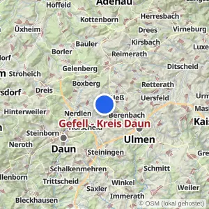 Kartenvorschau Gefell - Kreis Daun