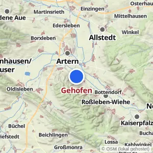 Kartenvorschau Gehofen