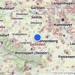 Kartenvorschau Gehrden