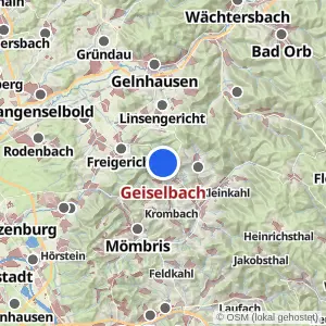 Kartenvorschau Geiselbach