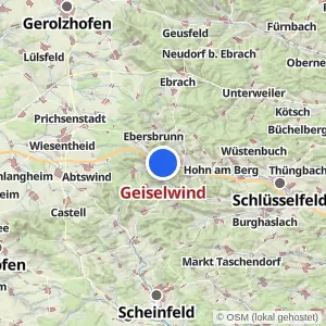 Kartenvorschau Geiselwind