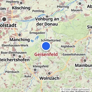 Kartenvorschau Geisenfeld