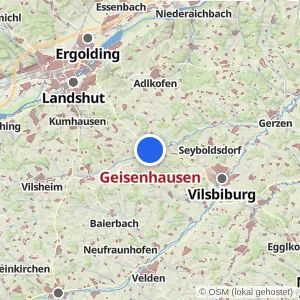 Kartenvorschau Geisenhausen