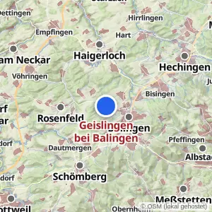 Kartenvorschau Geislingen bei Balingen