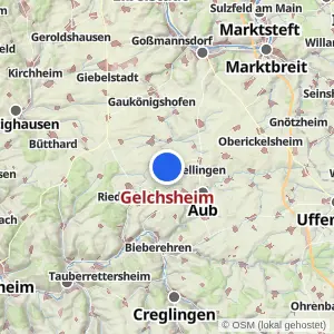 Kartenvorschau Gelchsheim