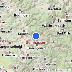 Kartenvorschau Gelnhausen