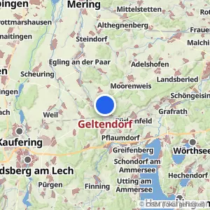 Kartenvorschau Geltendorf