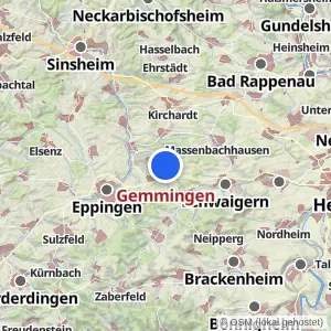 Kartenvorschau Gemmingen