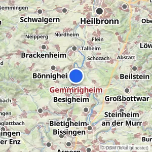 Kartenvorschau Gemmrigheim