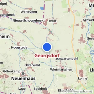 Kartenvorschau Georgsdorf