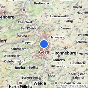 Kartenvorschau Gera