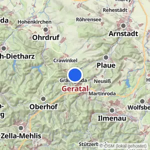 Kartenvorschau Geratal