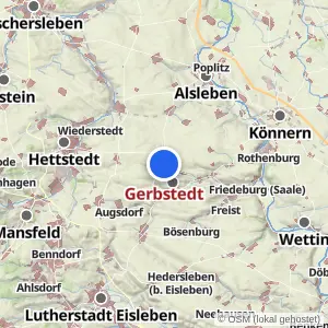 Kartenvorschau Gerbstedt