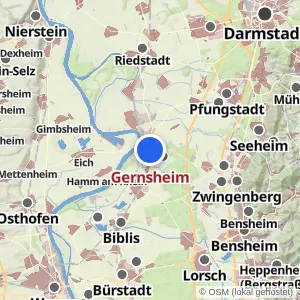 Kartenvorschau Gernsheim