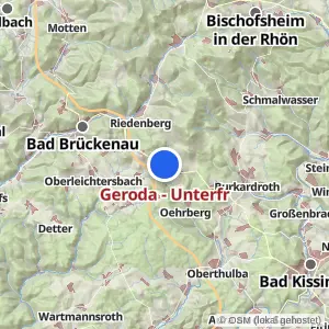 Kartenvorschau Geroda - Unterfr