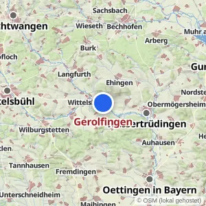 Kartenvorschau Gerolfingen