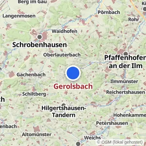 Kartenvorschau Gerolsbach