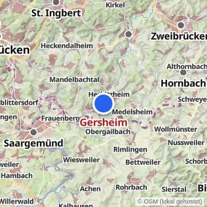 Kartenvorschau Gersheim