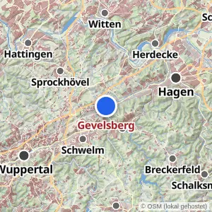 Kartenvorschau Gevelsberg