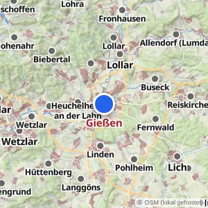 Kartenvorschau Gießen