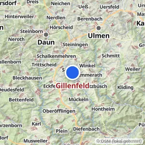Kartenvorschau Gillenfeld