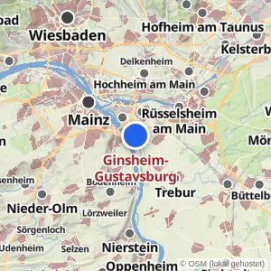 Kartenvorschau Ginsheim-Gustavsburg