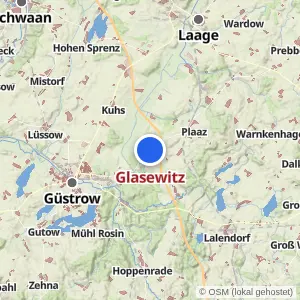 Kartenvorschau Glasewitz