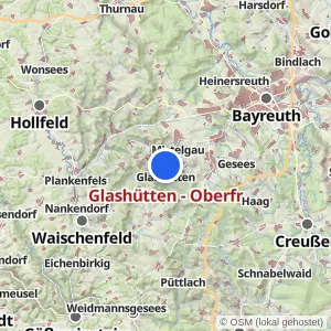 Kartenvorschau Glashütten - Oberfr