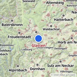 Kartenvorschau Glatten