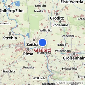 Kartenvorschau Glaubitz