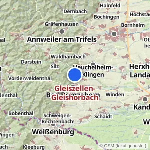 Kartenvorschau Gleiszellen-Gleishorbach