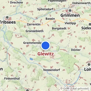 Kartenvorschau Glewitz
