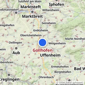 Kartenvorschau Gollhofen
