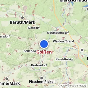Kartenvorschau Golßen