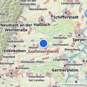 Kartenvorschau Gommersheim