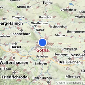 Kartenvorschau Gotha