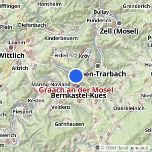 Kartenvorschau Graach an der Mosel