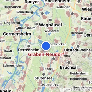Kartenvorschau Graben-Neudorf