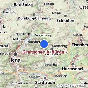 Kartenvorschau Graitschen b. Bürgel