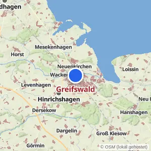 Kartenvorschau Greifswald