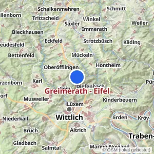 Kartenvorschau Greimerath - Eifel
