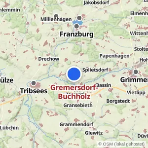 Kartenvorschau Gremersdorf-Buchholz