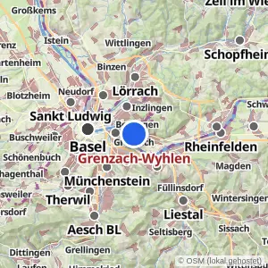 Kartenvorschau Grenzach-Wyhlen