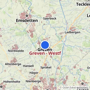 Kartenvorschau Greven - Westf