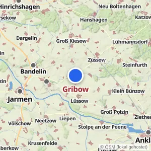 Kartenvorschau Gribow