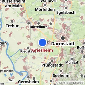 Kartenvorschau Griesheim