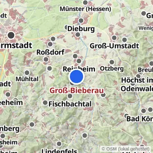 Kartenvorschau Groß-Bieberau