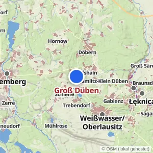 Kartenvorschau Groß Düben