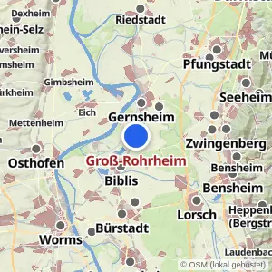 Kartenvorschau Groß-Rohrheim