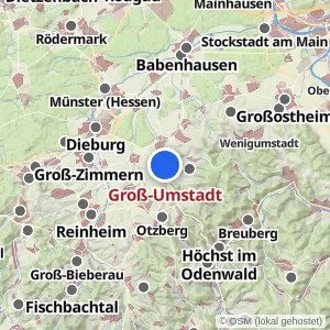 Kartenvorschau Groß-Umstadt